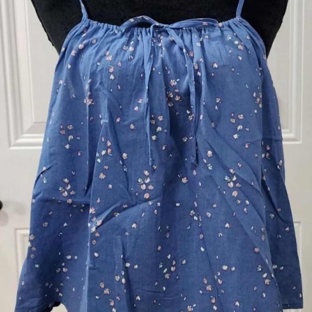 a.n.a. Tully Floral Top - Medium